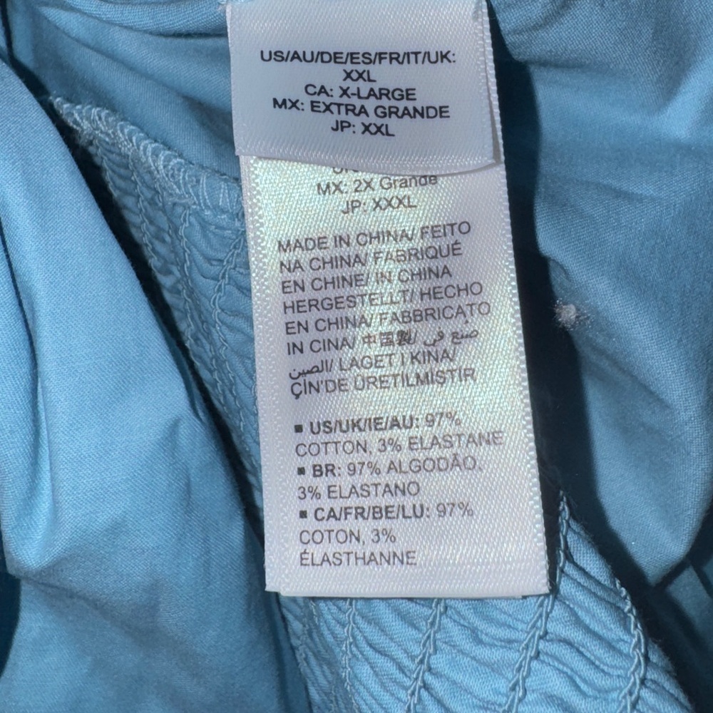 The Drop Womens Sky Blue Blouson Sleeve Twist-Front Top - Picture 5 of 8